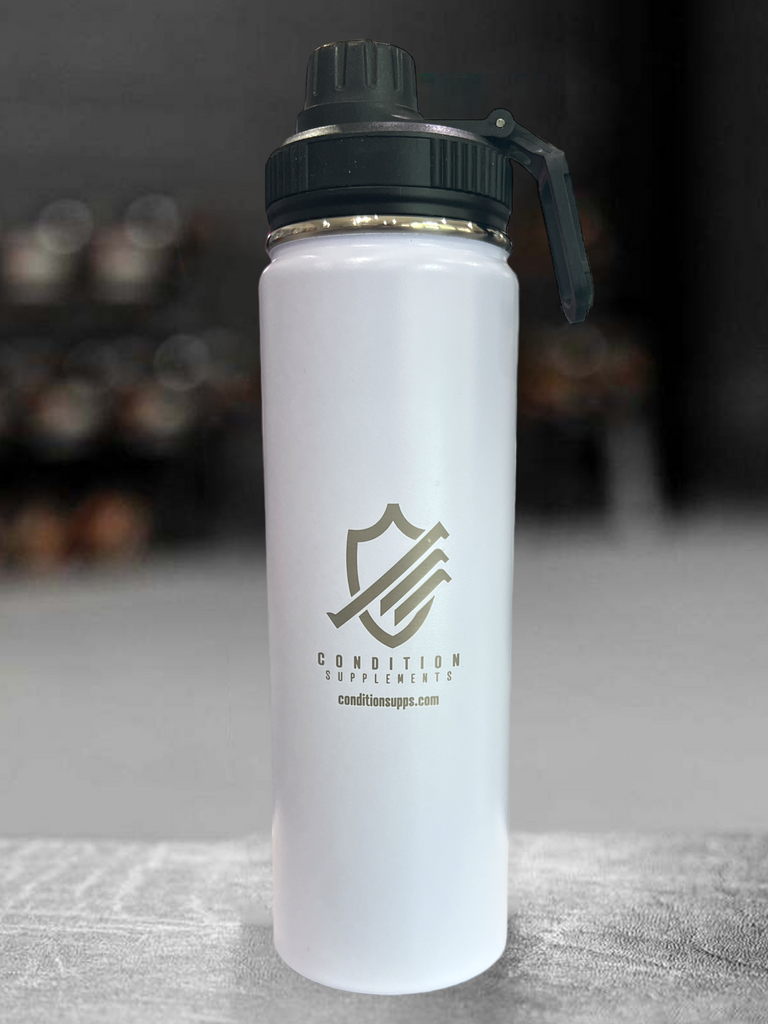 Hydro Flair Stainless Steel Protein Shaker Bottle Insulated Keeps